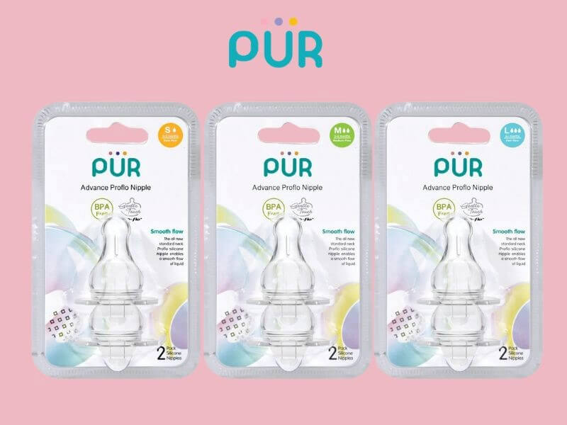 Núm ty Pur cho trẻ sơ sinh