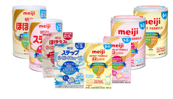 sữa meiji cho bé