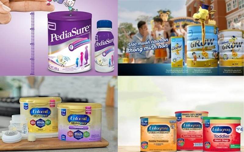 Giới thiệu về sữa Mỹ cho bé