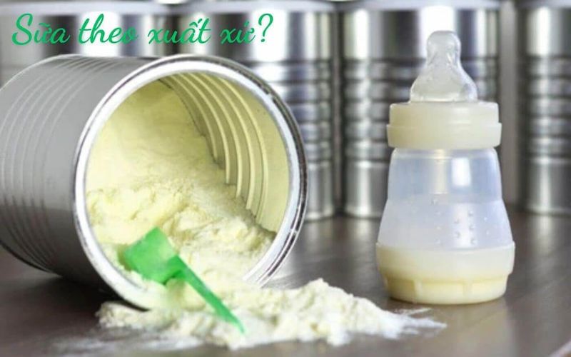 Lựa chọn sữa theo xuất xứ phù hợp cho bé