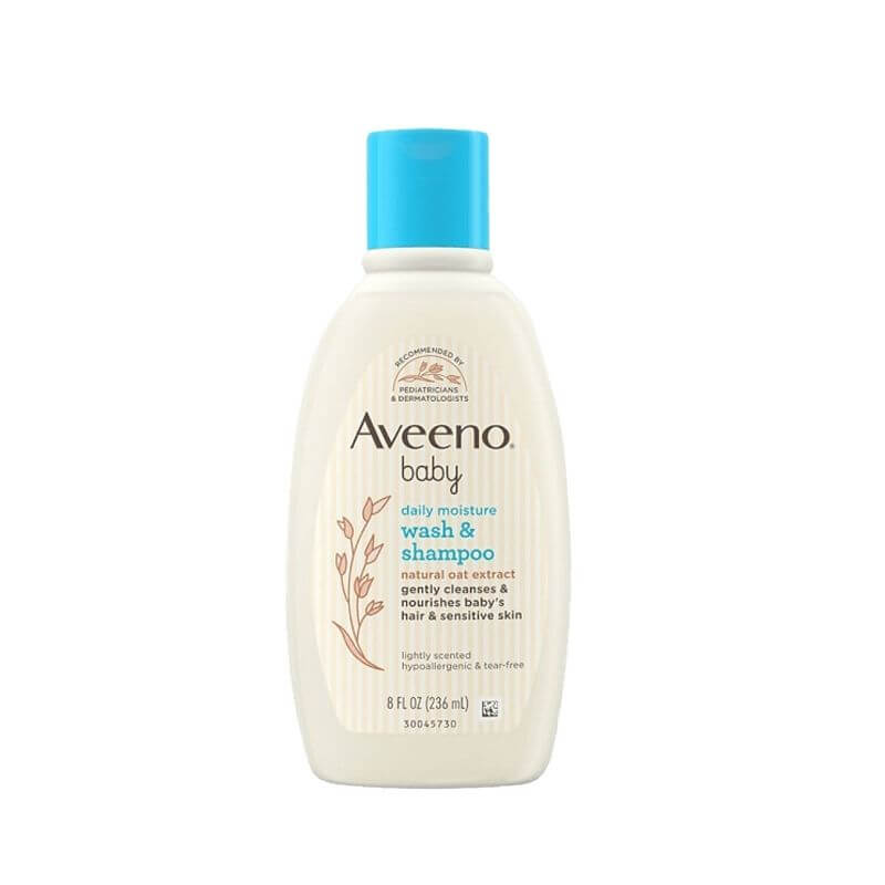 Sữa tắm gội cho bé Aveeno Baby yến mạch 