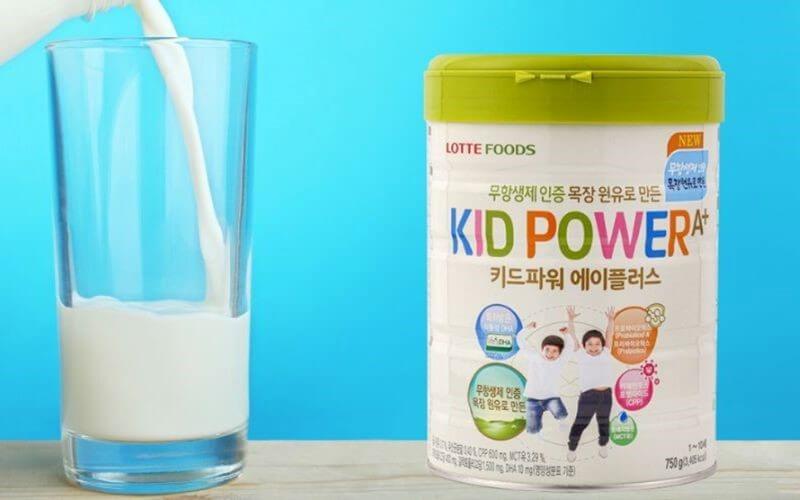 Sữa Lotte Kid A+ cho bé