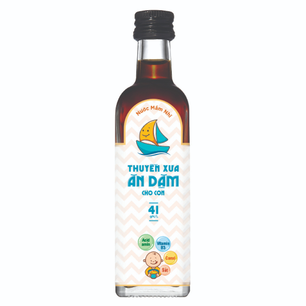 Nước mắm nhĩ ăn dặm Thuyền Xưa 41N 65ml