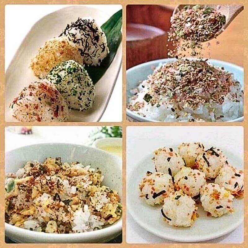 Lựa chọn gia vị rắc cơm phù hợp cho bé