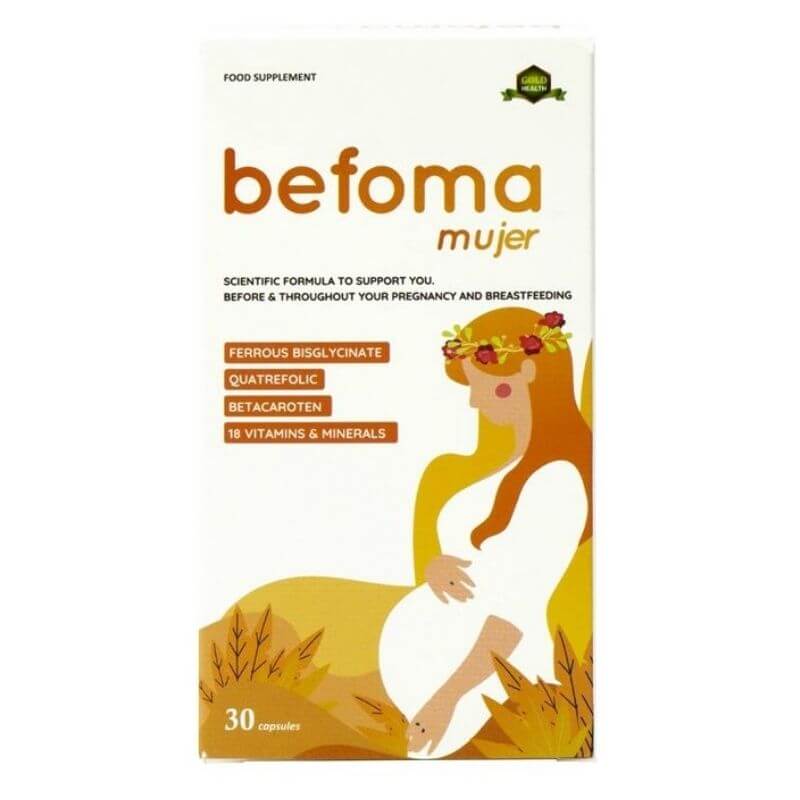 Vitamin tổng hợp cho bà bầu Aplicaps Befoma