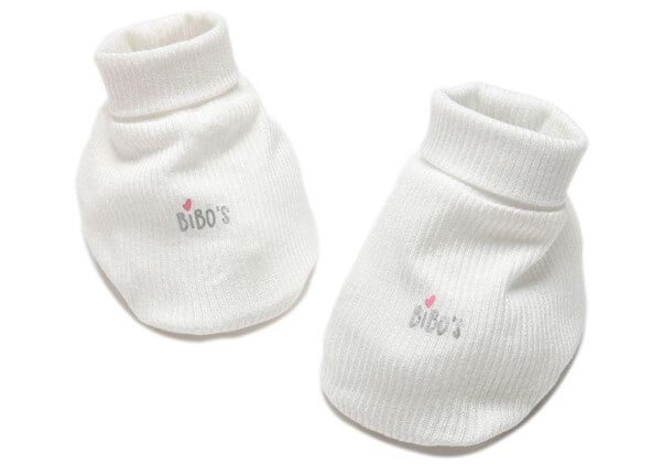 Bao chân sơ sinh Bibo’s HY 397831 trắng