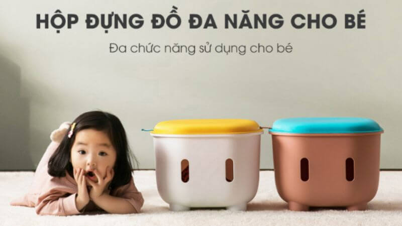 Khám phá kệ đựng đồ chơi cho em bé