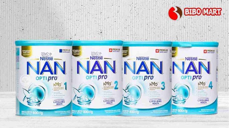Sữa Nan Nga cho bé