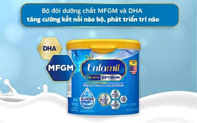 Sữa Enfamil Enspire cho bé