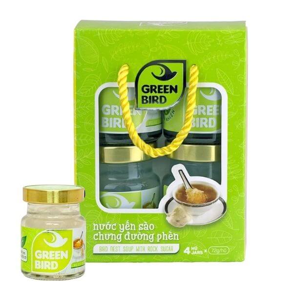 Nước yến sào Nutrinest Green Bird