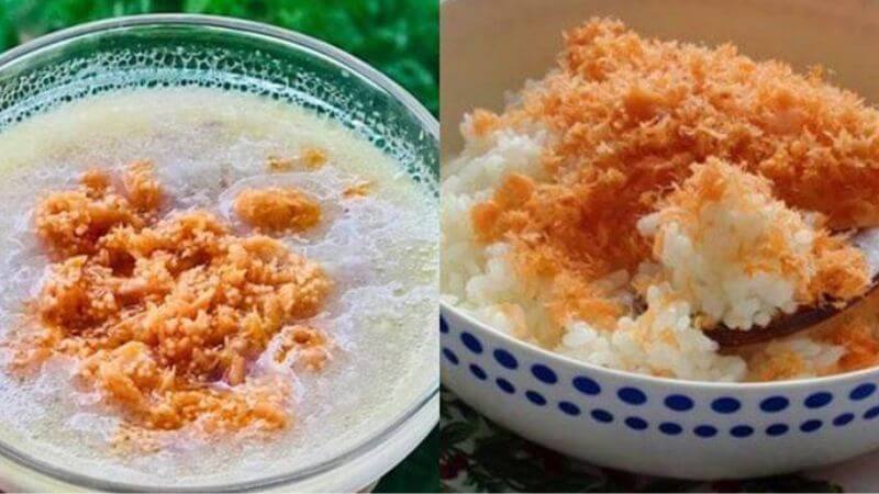 Ruốc cá hồi giúp phát triển não bộ trẻ nhỏ