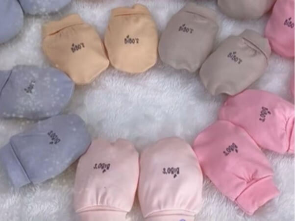 Bao tay bo sơ sinh TMQS thiết kế đáng yêu