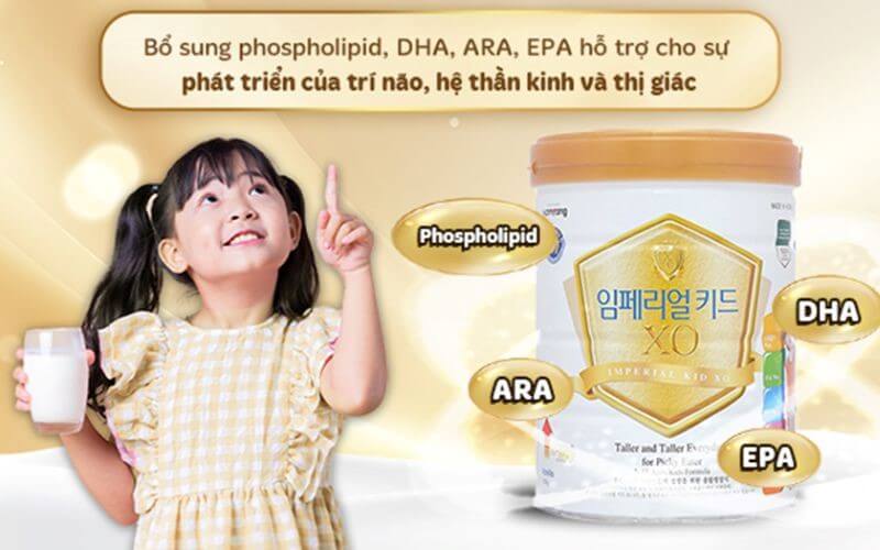 Sữa Imperial Kid XO cho bé
