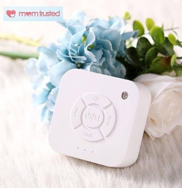 Máy tạo tiếng ồn trắng Mom Trusted với 9 âm thanh giúp bé sâu giấc