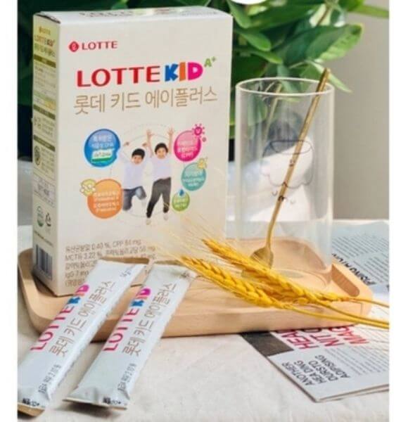 Lotte Kid dạng gói tiện lợi và nhanh gọn