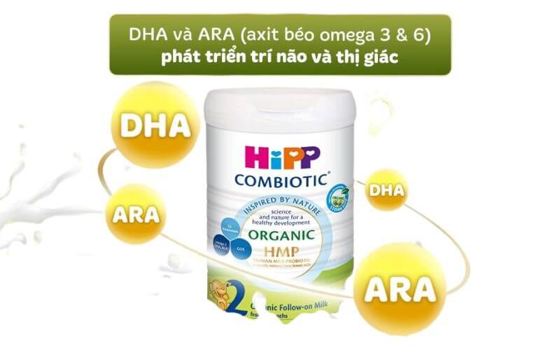 Sữa HiPP Combiotic Organic HMP & GOS