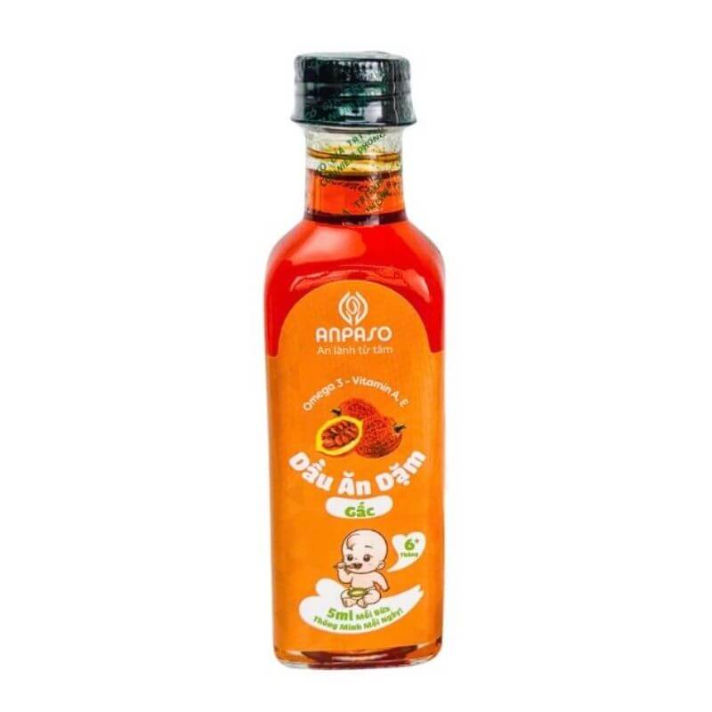 Dầu ăn dặm cho bé Anpaso óc chó