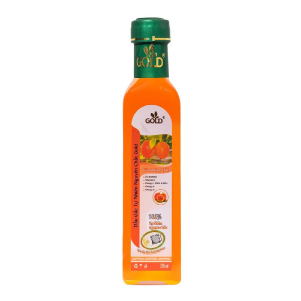 Dầu gấc tự nhiên Gold nguyên chất 250ml