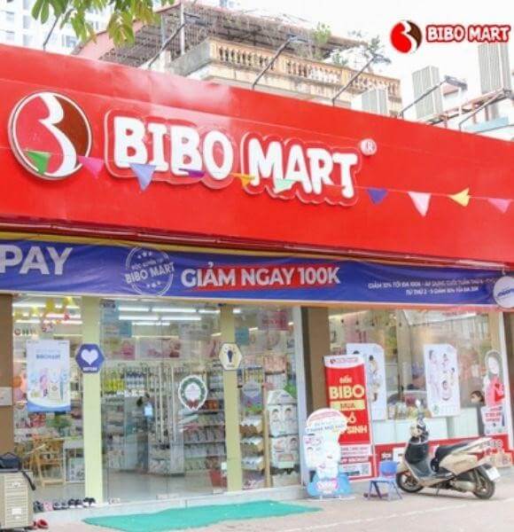 Hệ thống cửa hàng Mẹ & Bé Bibo Mart