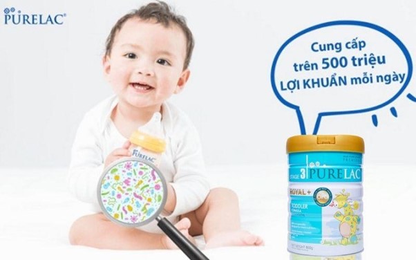 Sữa PureLac Royal Toddler Formula số 3 (1-3 tuổi) 800g