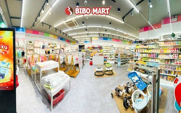 Hệ thống cửa hàng Mẹ và bé Bibo Mart trên toàn quốc