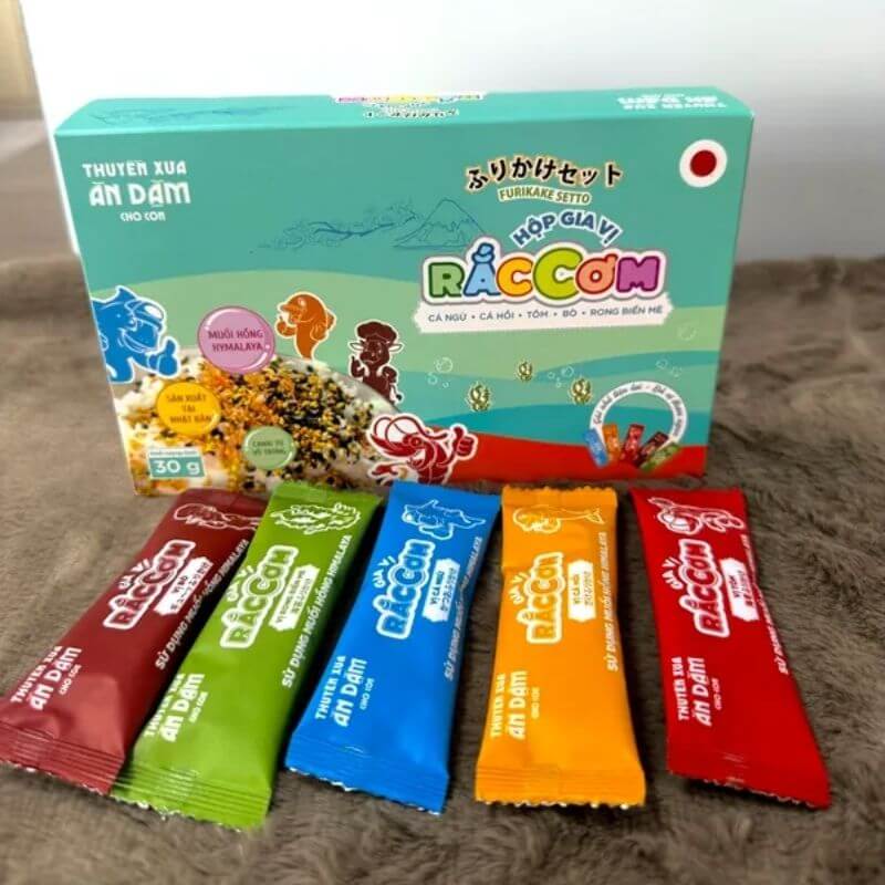 Gia vị rắc cơm Thuyền Xưa mix 5