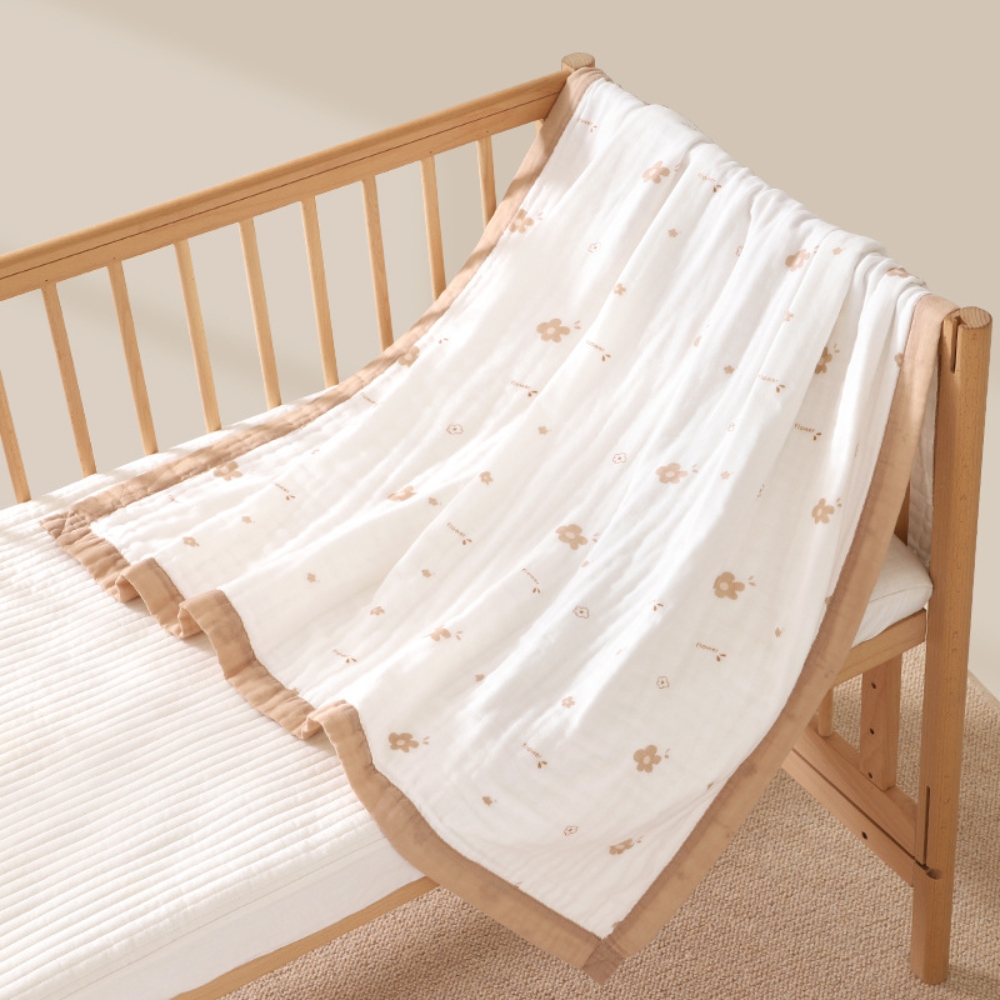 Khăn xô tắm Rabi cotton 6 lớp L3 cho bé 110x110cm