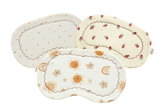 Gối xô Rabi 10 lớp muslin PIL2 cho bé 22x36cm