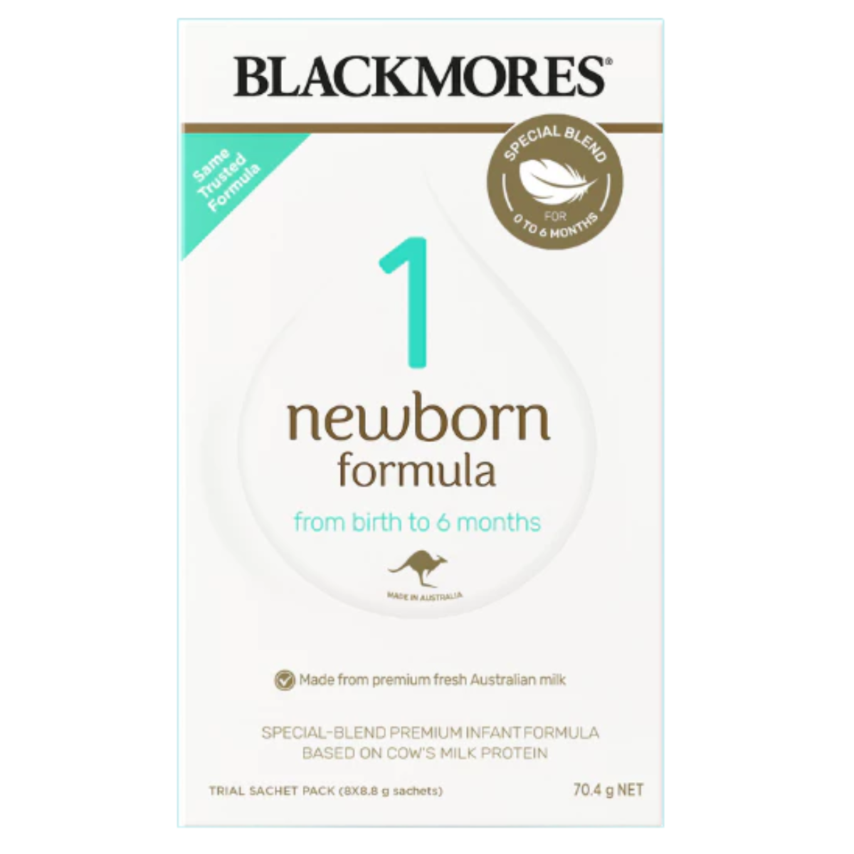 Hộp 8 gói sữa bột Blackmores số 1