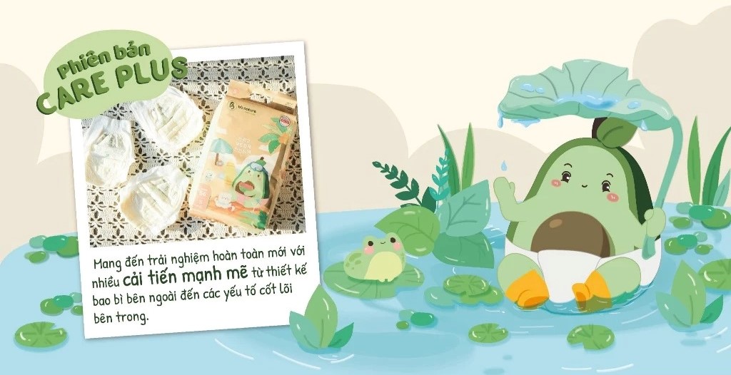 Bỉm - Tã dán BB Nature Care Plus