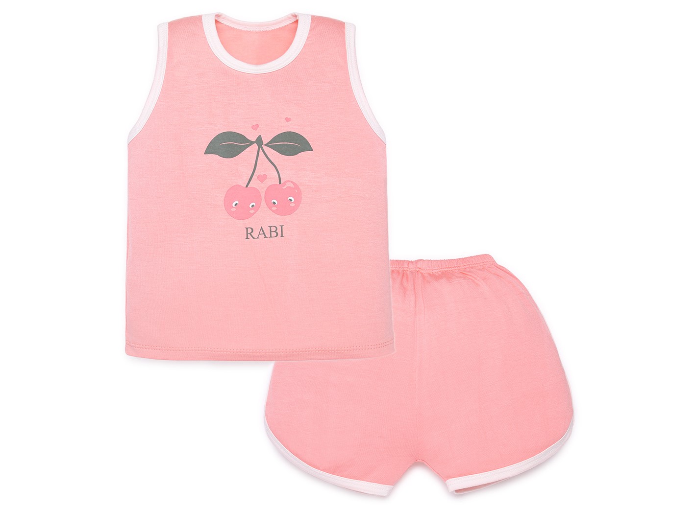 Bộ ba lỗ bé gái Rabi petit màu hồng