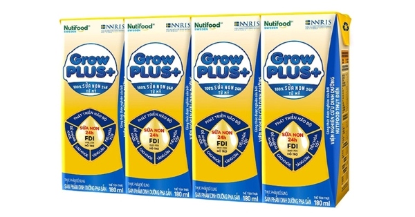  Sữa Grow Plus vàng pha sẵn từ sữa non 24h