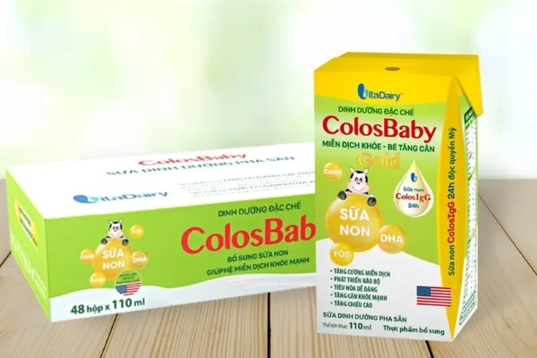  Sữa Colosbaby pha sẵn tăng cường miễn dịch cho bé