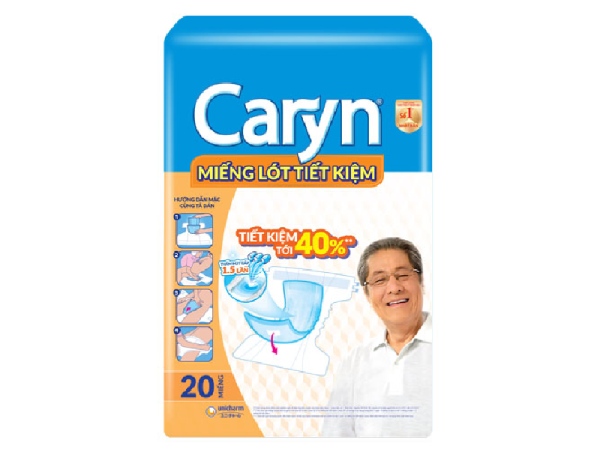  Bỉm người già Caryn với chất liệu thoáng khí và thoải mái