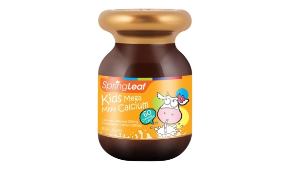  Canxi sữa Spring Leaf dạng viên nhai cho bé