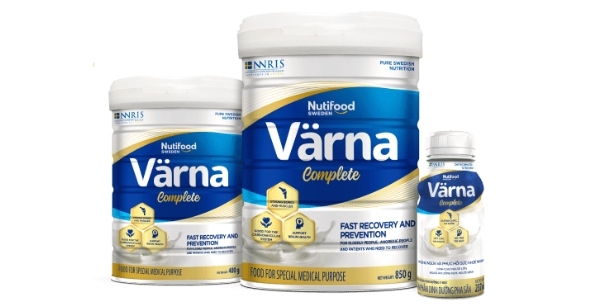  Sữa Varna Complete hỗ trợ phục hồi sức khỏe nhanh chóng