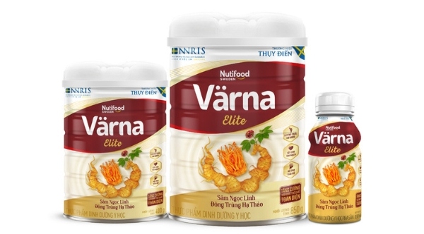  Sữa Varna Elite chứa sâm ngọc linh đông trùng hạ thảo