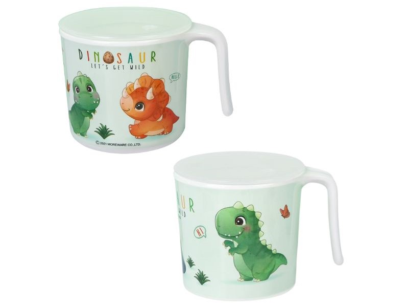 Cốc uống nước hình thỏ hồng có nắp