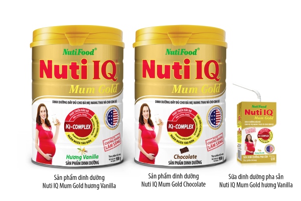 Sữa cho mẹ bầu Nuti IQ Mum Gold