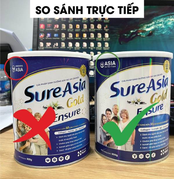 Cách phân biệt sữa Ensure hàng thật và hàng giả