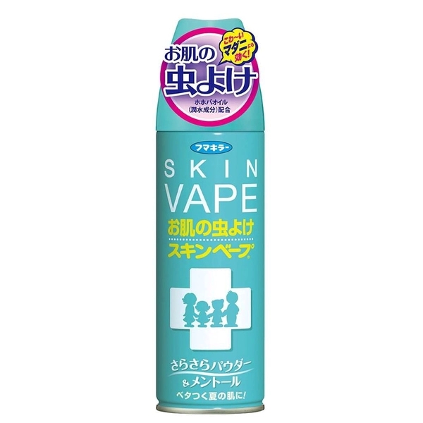 Xịt chống muỗi Skin Vape Nhật Bản dạng phun sương tiện lợi cho bé từ 6 tháng tuổi