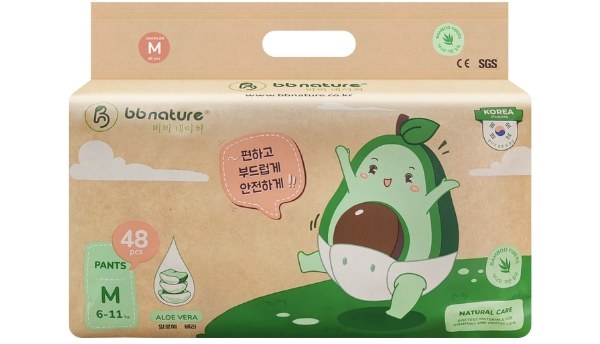 Tã quần BB Nature thấm hút vượt trội cho trẻ vận động thường xuyên