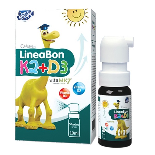 Vitamin D3K2 LineaBon dạng xịt 10ml