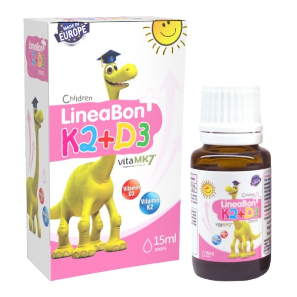 Vitamin D3K2 LineaBon Plus 15ml