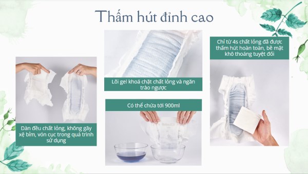 BebeJoy mang lại sự khô thoáng và bảo vệ làn da nhạy cảm