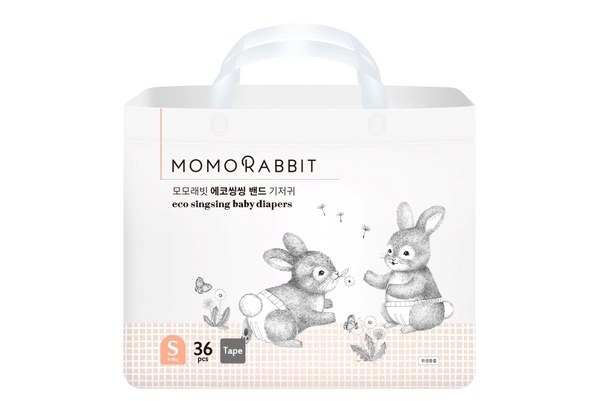 Bỉm - Tã dán Momo Rabbit vừa vặn với trẻ sơ sinh