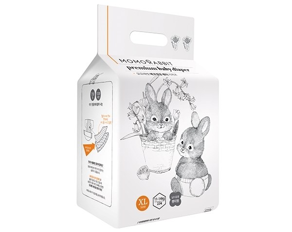 Tã - bỉm quần Momo Rabbit phù hợp với trẻ tập bò, tập đi
