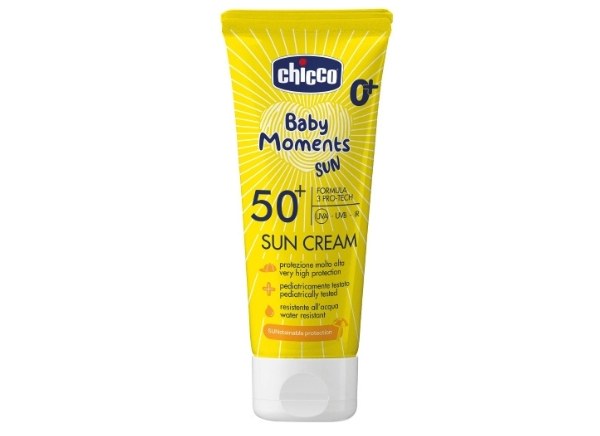 Kem chống nắng Chicco an toàn cho làn da bé