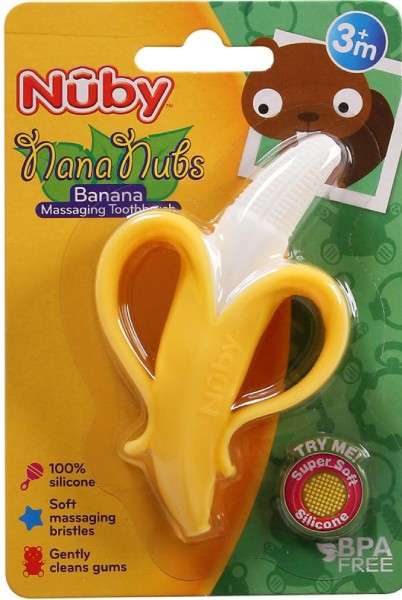 Cắn răng Nuby hình quả chuối 360 độ