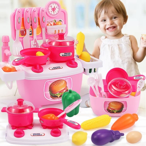 Bộ đồ chơi nấu ăn phù hợp với bé 1-3 tuổi